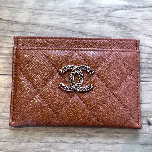 Chanel card case